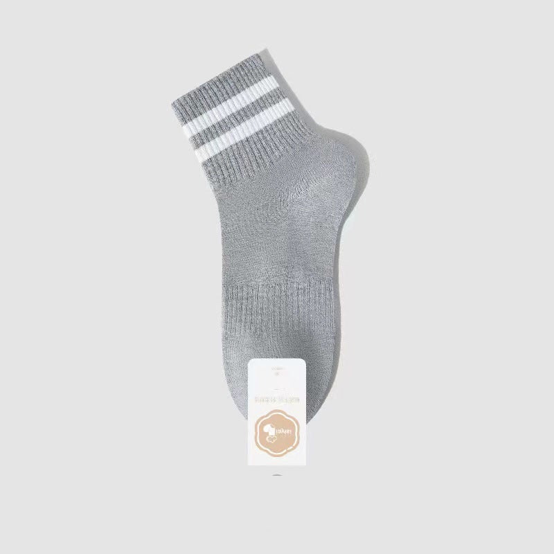 Generic New Womens Cotton Socks Thin Mid-Calf Sports Yoga Bud green - Image 4