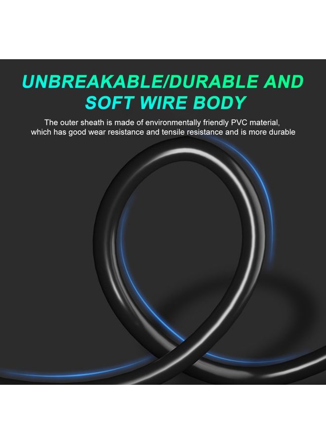 BURAQ 3m Gigabit Network Cat 8 Dual-shielded Cable - Image 3