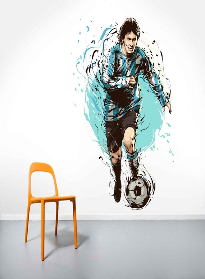 Wall Attraction Messi Wall Sticker & Mural Sticker for wall Size - 43x58cm NBD75 - Image 1