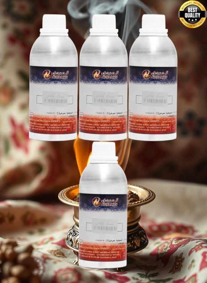 ALHAMIDI 4 Pieces Special Musk 500ML - Image 1