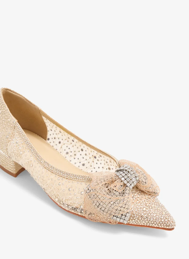 Lorianne  Dilini - Crystal  pumps for Women | Best Price UAE