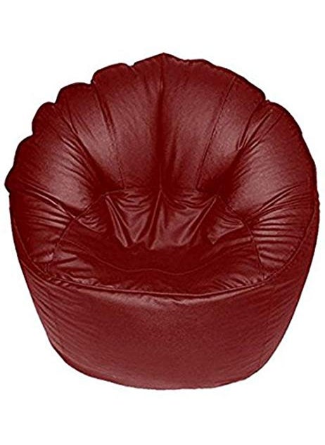 caddyFull caddyFull XXXL Muddha Bean Bag Without Beans Maroon 