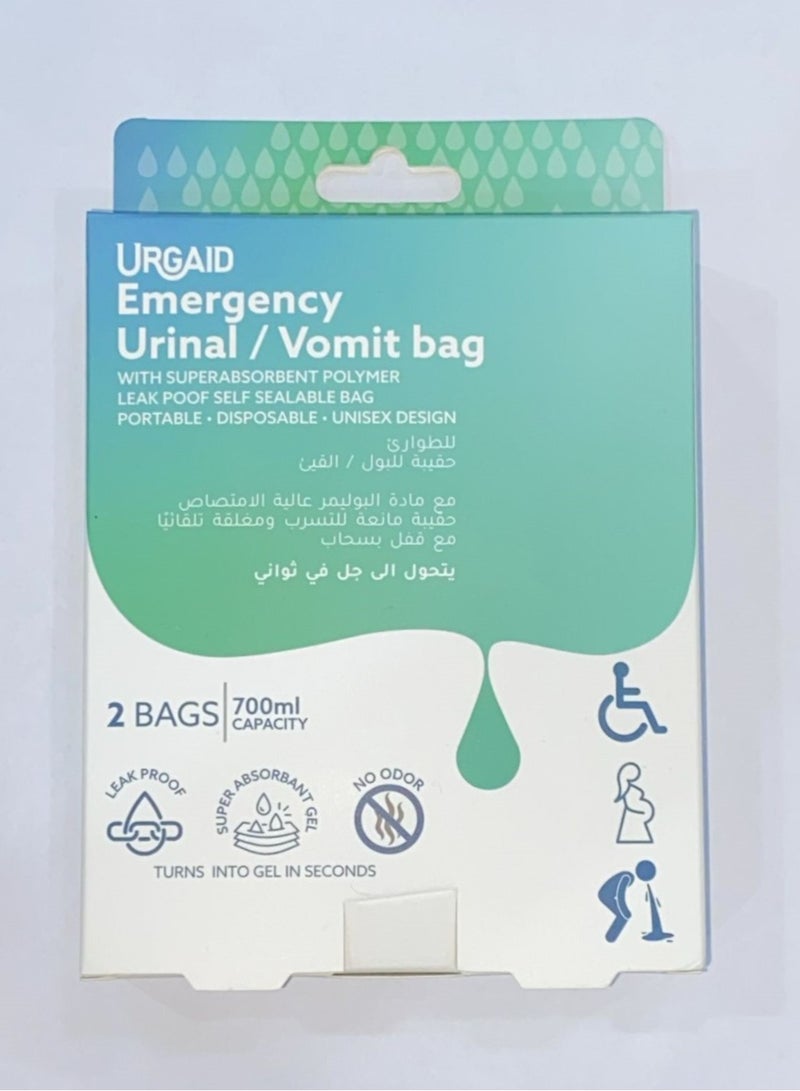 Emergency Urinal Vomit Bags