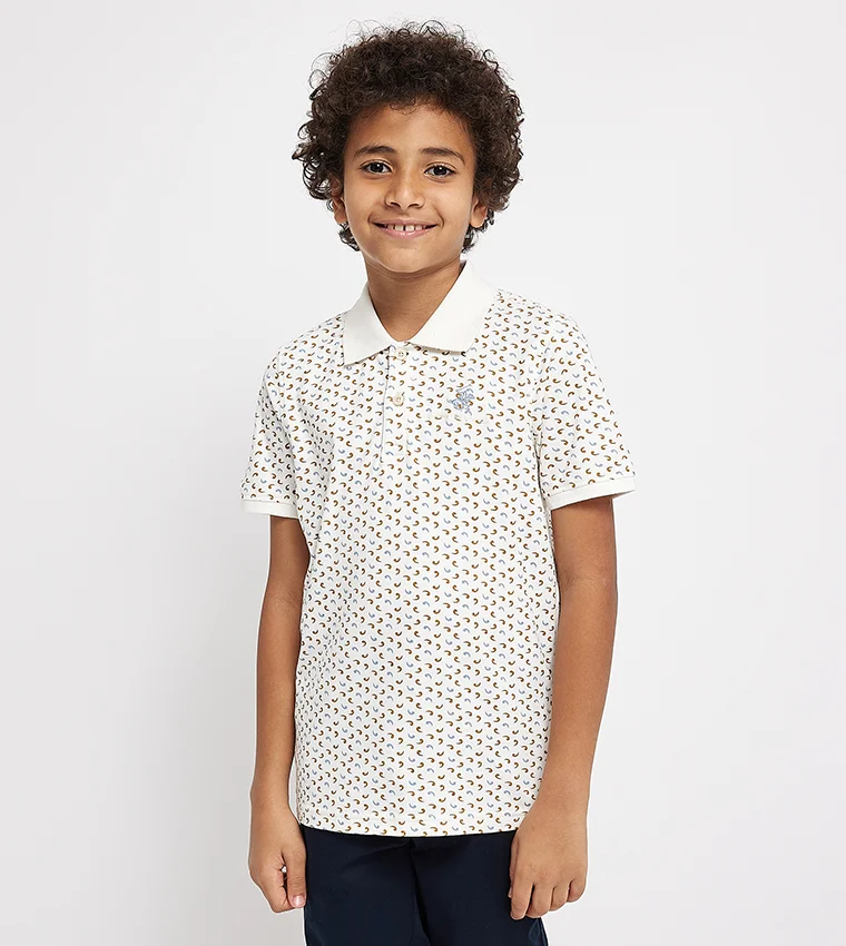 بيفرلي هيلز بولو كلوب تيشيرت بولو مطبوع