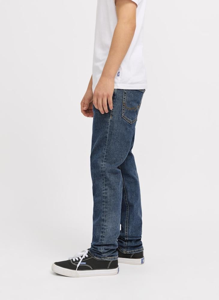 Jack & Jones Junior - Youth Straight Fit Jeans - Image 1