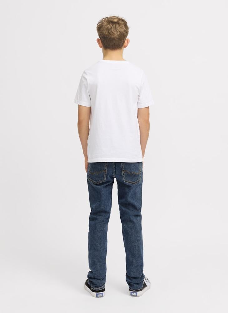 Jack & Jones Junior - Youth Straight Fit Jeans - Image 1