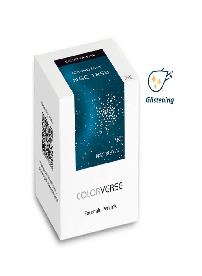 Colorverse حبر كولورفيرس - الموسم السابع، سلسلة غليستنينغ - رقم 87، NGC 1850 (30 مل) حبر قلم حبر سائل - Image 2