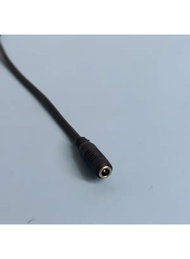 2 قطع كابل DC إلى Type C أنثى إلى ذكر كابل تحويل للمراوح ومصابيح LED ومحول الطاقة اتصال موصل مضغوط أسلاك موثوقة عالية الجودة أسود - Image 4