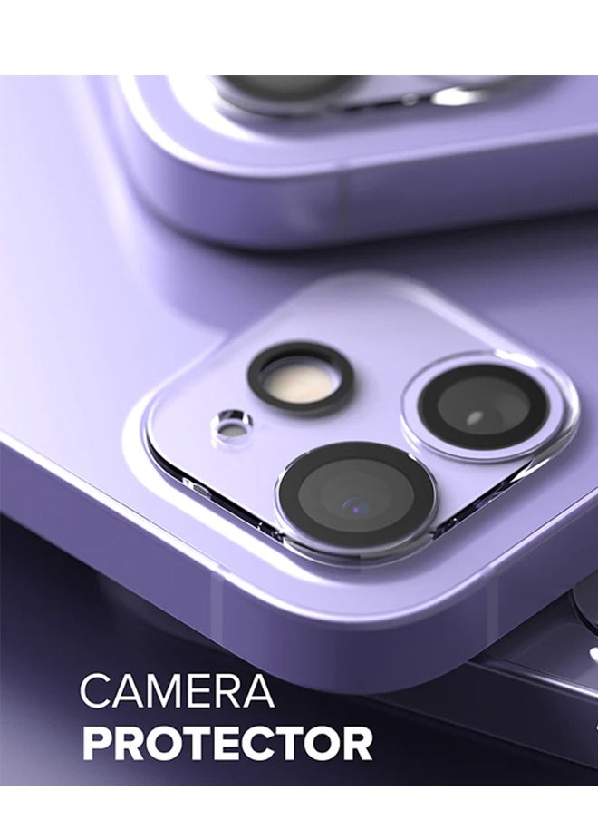 MIQIA Miqia iPhone 12 pro Tempered Glass Camera Lens Protector Ultra HD transparent 9H Hardness Anti-Scratch Case Friendly Easy to Install No Affect on Night full coverage protection  - Image 5