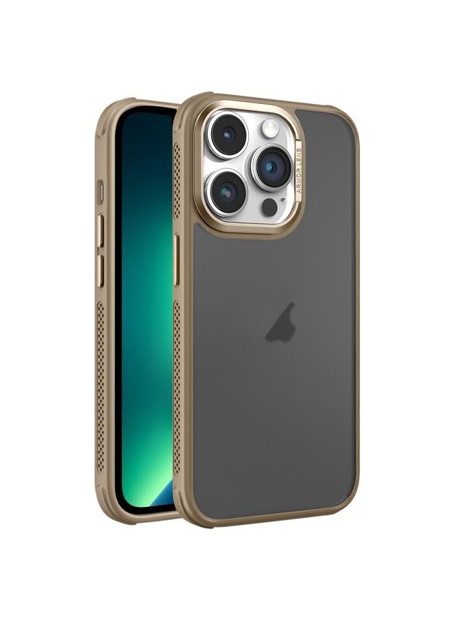 Zaboon Case For iPhone 13 Pro Max Hardware Side Cooling Skin Feel Frosted Metal Lens Frame Phone Case - Image 1