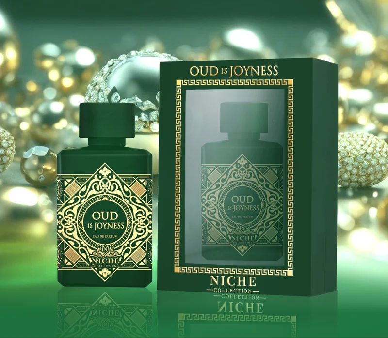 NICHE PERFUMES Oud Is Joyness Niche Collection Eau de Parfum for Men & Women 100ml by Khalis Perfumes