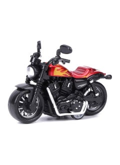 Y&D Alloy Motorbike Toy Highly Simulation Model Pull-Back Vehicle for Child Intellectual Gift Set(Red)  - Image 1