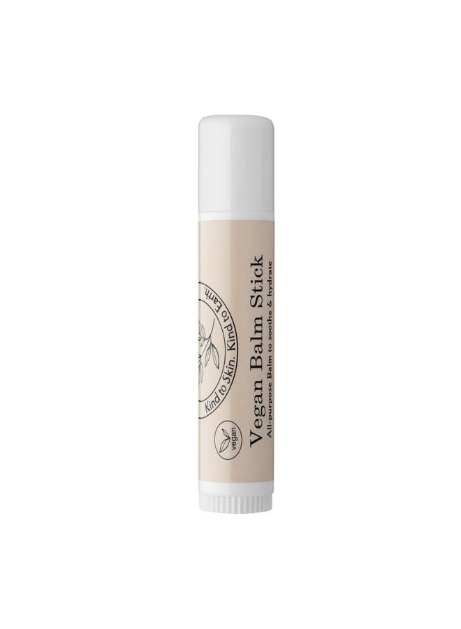 Vegan Balm Stick | Organic Sunflower Oil, Apricot Kernel Oil & Shea Butter | Multi-Use Hydrating Balm for Lips, Face, Hands | Soothing Natural Skincare | Travel-Friendly Moisturizer - Image 1