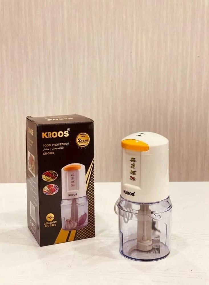 KROOS 250W multifunctional electric vegetable cutter kr-5605 model - Image 3