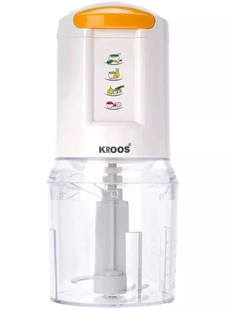 KROOS 250W multifunctional electric vegetable cutter kr-5605 model - Image 2