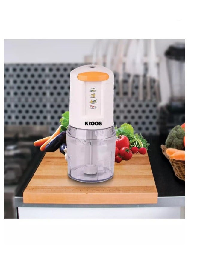 KROOS 250W multifunctional electric vegetable cutter kr-5605 model - Image 1