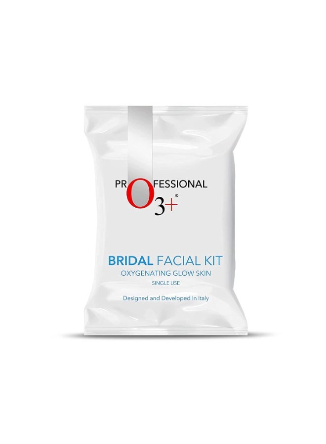 O3+ Bridal Facial Kit Oxygenating Glow Skin for Deep Cleansing, Bright & Radiant Complexion Suitable for All Skin Types (42g+50ml Single use Kit) - Image 1