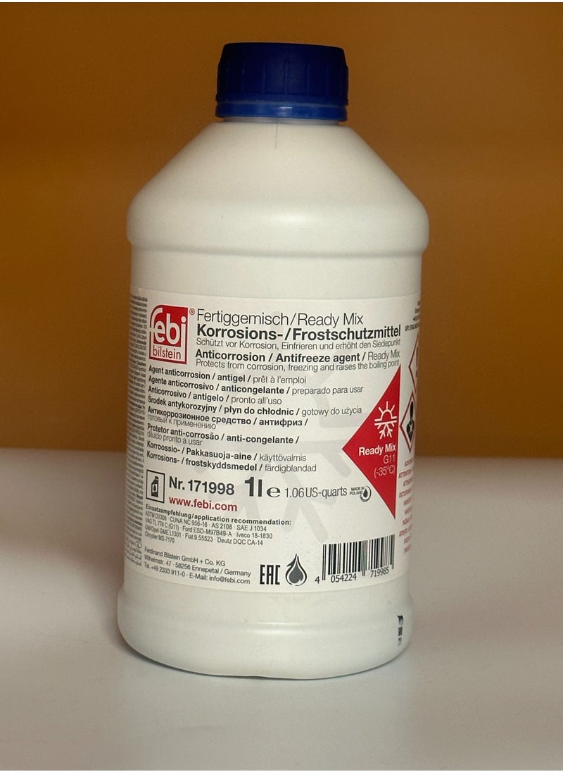 febi bilstein - FEBI BILSTEIN ANTIFREEZE DB 1L BLUE - Image 1