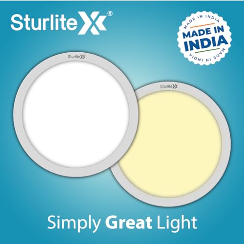 Sturlite S-FIT 15W Round LED Surface Light| 6500k Cool White Color Temperature| 1200 Lumens with CRI Tech for Accurate Color Representation - (Pack of 1) - Image 3