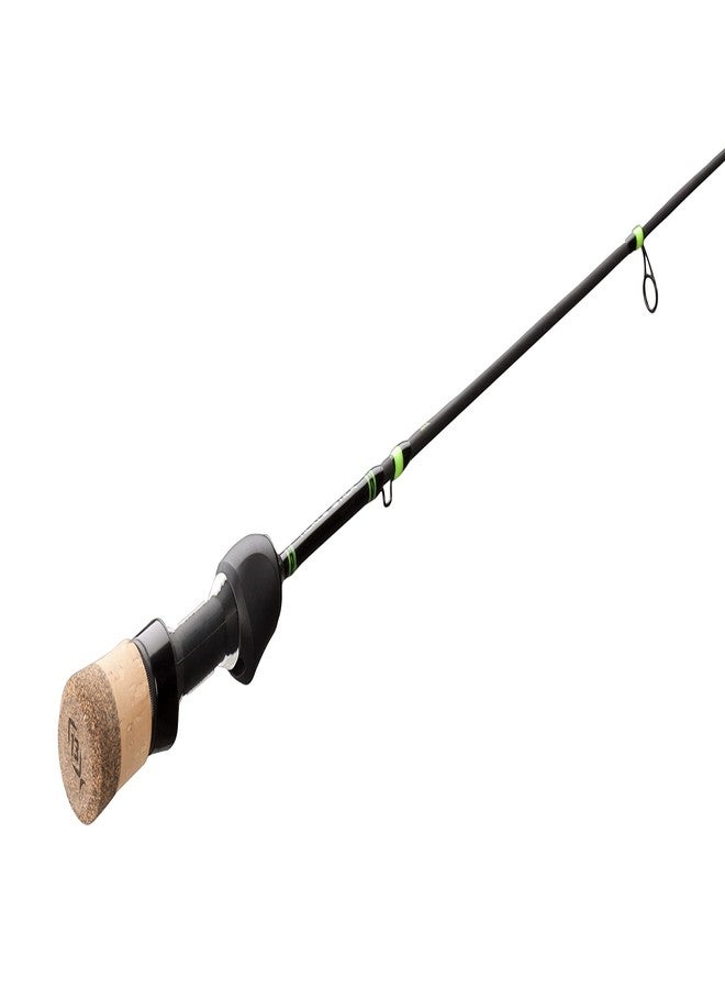 13 Fishing 13 صيد - عصا دغدغة - صنارة صيد جليد - 28 بوصة (متوسط) - 1/4-3/8 أونصة - طرف مسطح PC2 مع حلقات توجيه أكبر - TS3-28M - Image 4