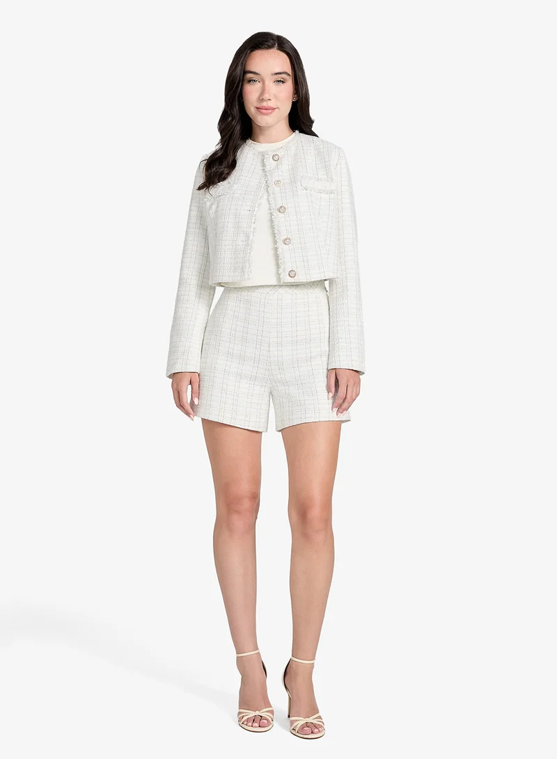 GUESS  Sandra Tweed Short for Women | Best Price UAE