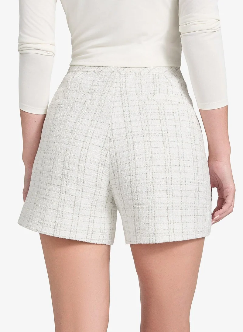 Guess  Sandra Tweed Short for Women | Best Price UAE