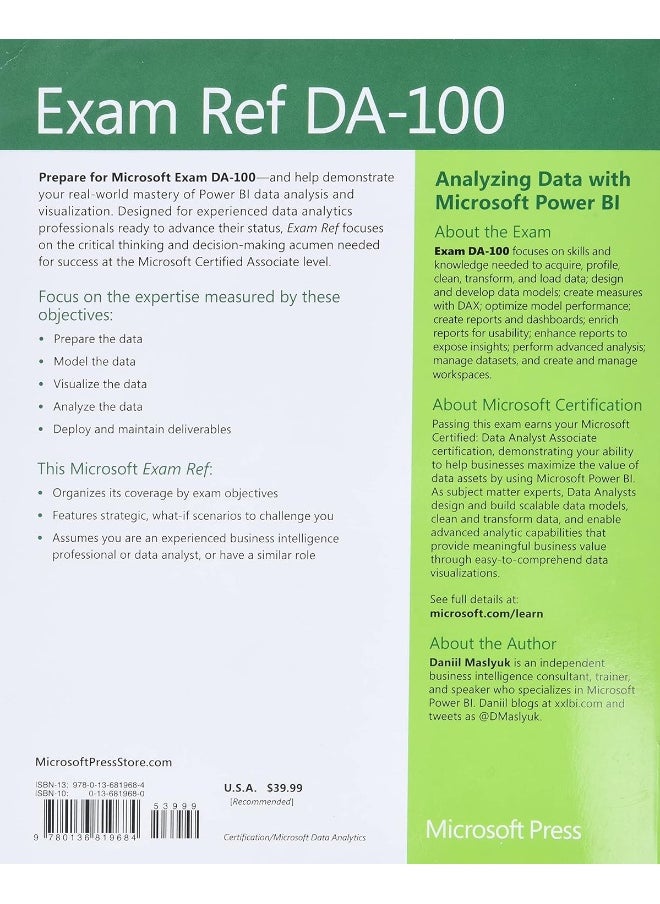 Exam Ref DA-100 Analyzing Data with Microsoft Power BI  - Image 2