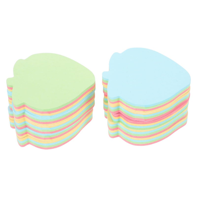 Strawberry Shaped Self Stick Note Pads 10 Pieces Portable Tearable Memo Pads - Image 2