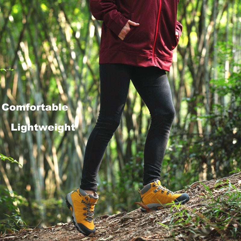 Clorts Womenâ€™s hiking camping Boots Waterproof Breathable High-Traction Grip Backpacking Hiker Shoes HKM-822F US 6.5 - Image 3