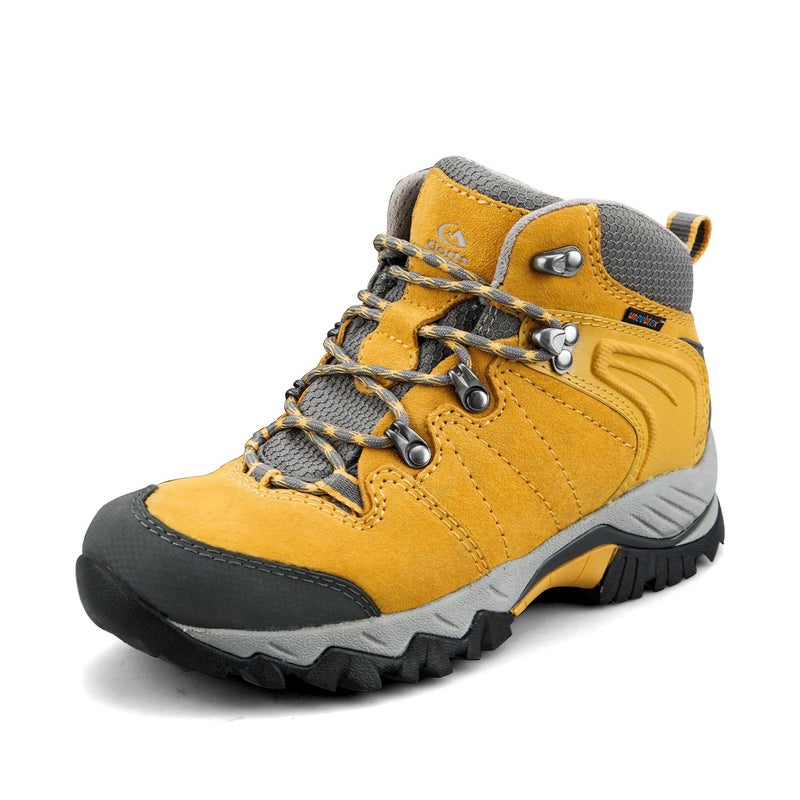 Clorts Womenâ€™s hiking camping Boots Waterproof Breathable High-Traction Grip Backpacking Hiker Shoes HKM-822F US 6.5 - Image 1