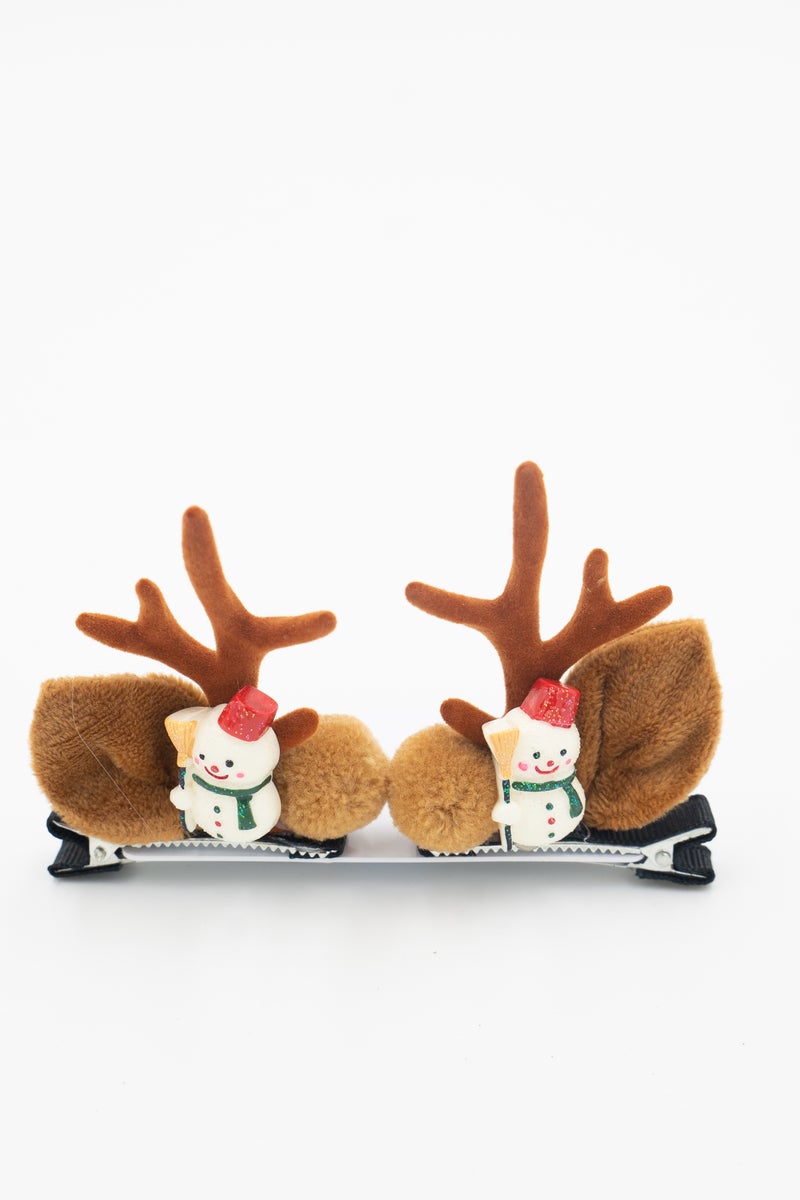 دىدانيالا الفتيات آذان مقطع الشعر عيد الميلاد 2 أزواج - Image 5