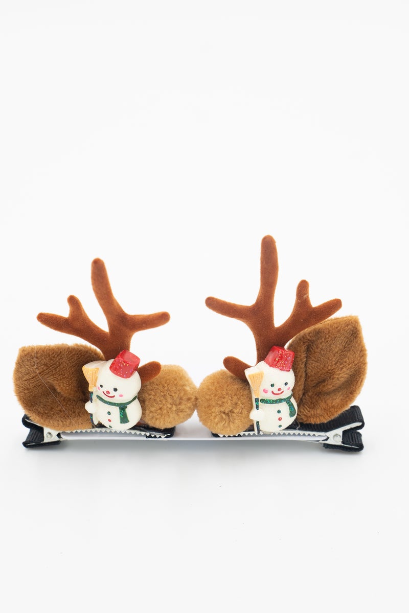 دىدانيالا الفتيات آذان مقطع الشعر عيد الميلاد 2 أزواج - Image 4