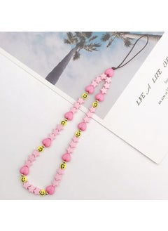 K810 pink phone chain