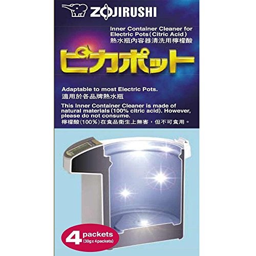 Zojirushi #CD-K03EJU Inner Container Cleaner for Electric Pots, 4 Packets,White - Image 2