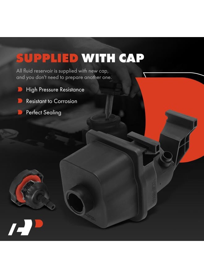 A-Premium Power Steering Reservoir/Tank with Cap Compatible with Chevy Trailblazer 2004-2009 & GMC Envoy 2004-2009 & Buick Rainier 2004-2007 & Isuzu Ascender & Oldsmobile Bravada & Saab 9-7x - Image 4