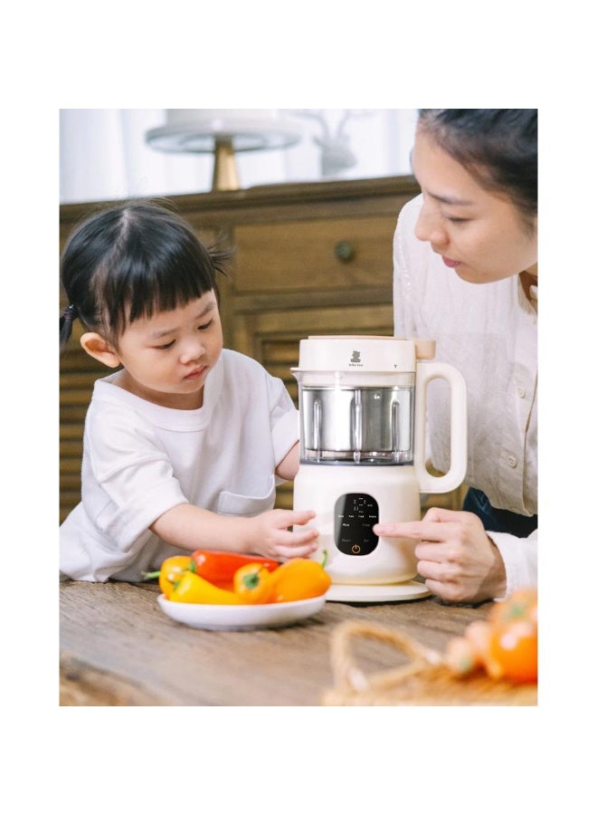 Snow Bear Auto Stainless Steel Baby Food Cooker, Portable Baby Food Maker with Steamer and Blender, Multifunctional Baby Smart Heat Food Mixer, Best for Quick Homemade Baby Food Cooking - Image 2
