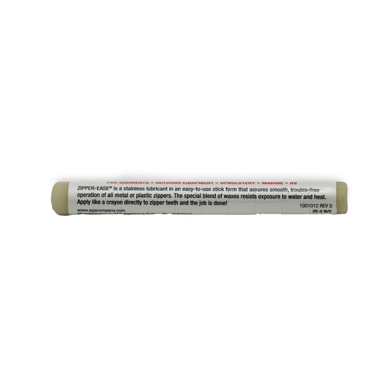 AGS Automotive Solutions Zipper Lubricant Stick - Universal Zipper Lubricant & Protector - 0.43 oz - Image 2