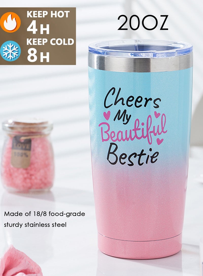 عربست سلة هدايا العيد الفاخرة للنساء: مجموعة سبا بنفسجية مع كوب سفر 20 أونصة + أملاح لافندر للاستحمام + صابون الماس + كرات استحمام + شموع صويا في صندوق هدية - هدايا مثالية ليوم الأم وعيد الحب - Image 4