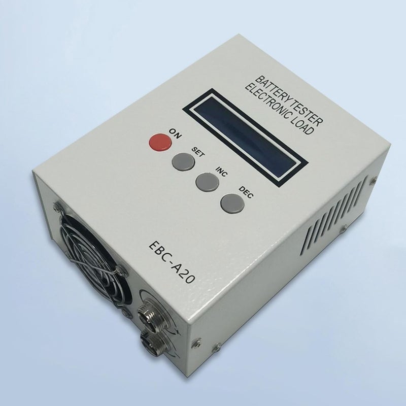 EBC A20 جهاز اختبار سعة البطارية الرقمي 20 أمبير مقياس تحميل إلكتروني للتفريغ هيكل حديدي - Image 3