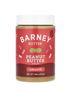 Barney Butter, Peanut Butter Spread, Smooth, 16 oz (454 g)