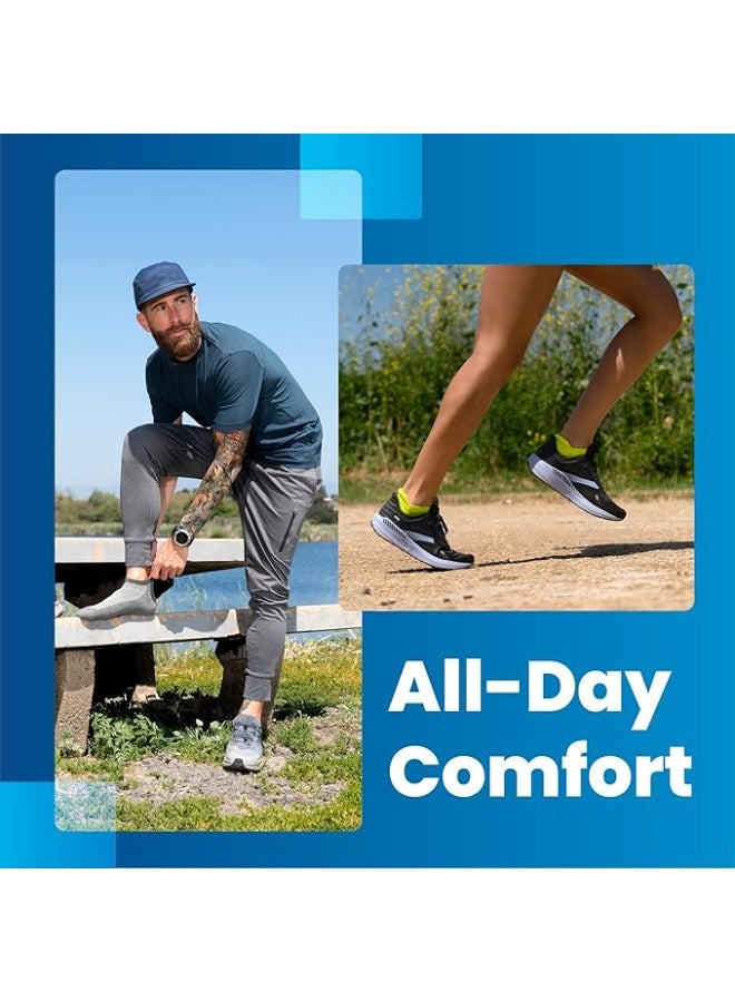 Balega جوارب باليغا المخفية المريحة للأداء للركض بدون ظهور للرجال والنساء (1 زوج) - Image 3