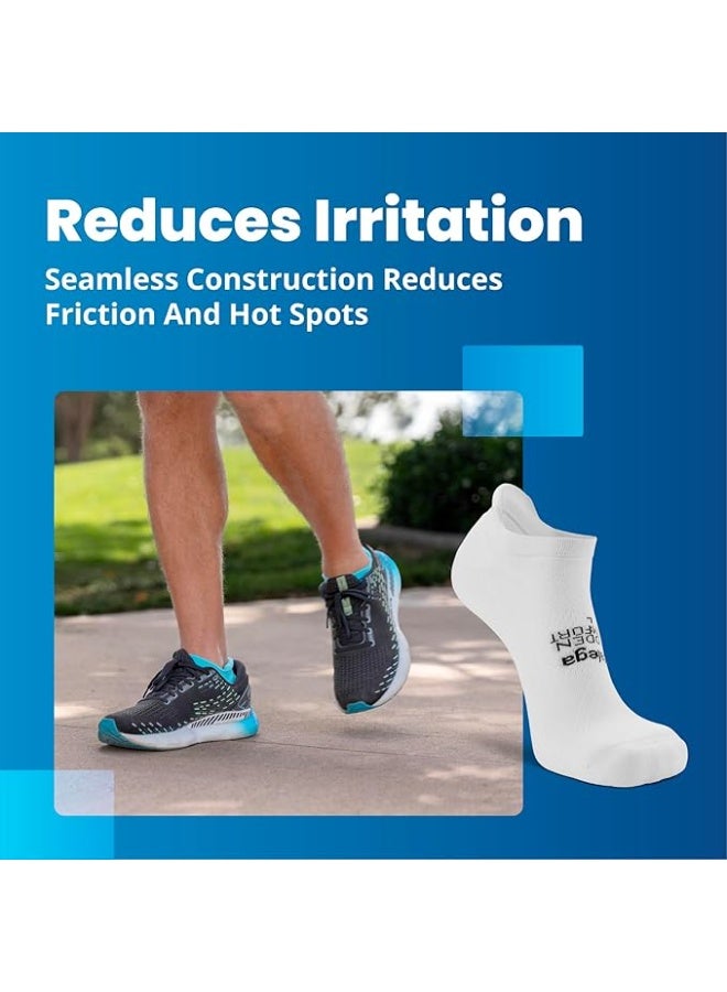 Balega جوارب باليغا المخفية المريحة للأداء للركض بدون ظهور للرجال والنساء (1 زوج) - Image 2