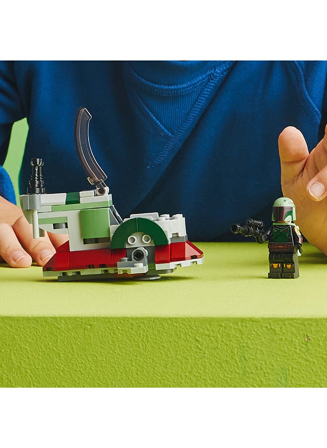 LEGO - Star Wars Boba Fett'S Starship Microfighter Building Toy Set; Easy-To-Build Gift Idea For Kids Aged 6 And Up; Includes A Character With A Blaster And Jetpack Accessory Element (85 Pieces) 75344 - Image 1