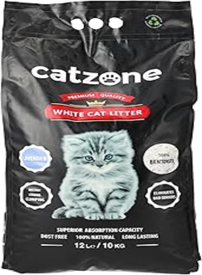 Catzone Lavander - 10 KG Cat litter