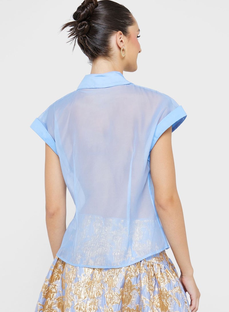 Tie Detail Top