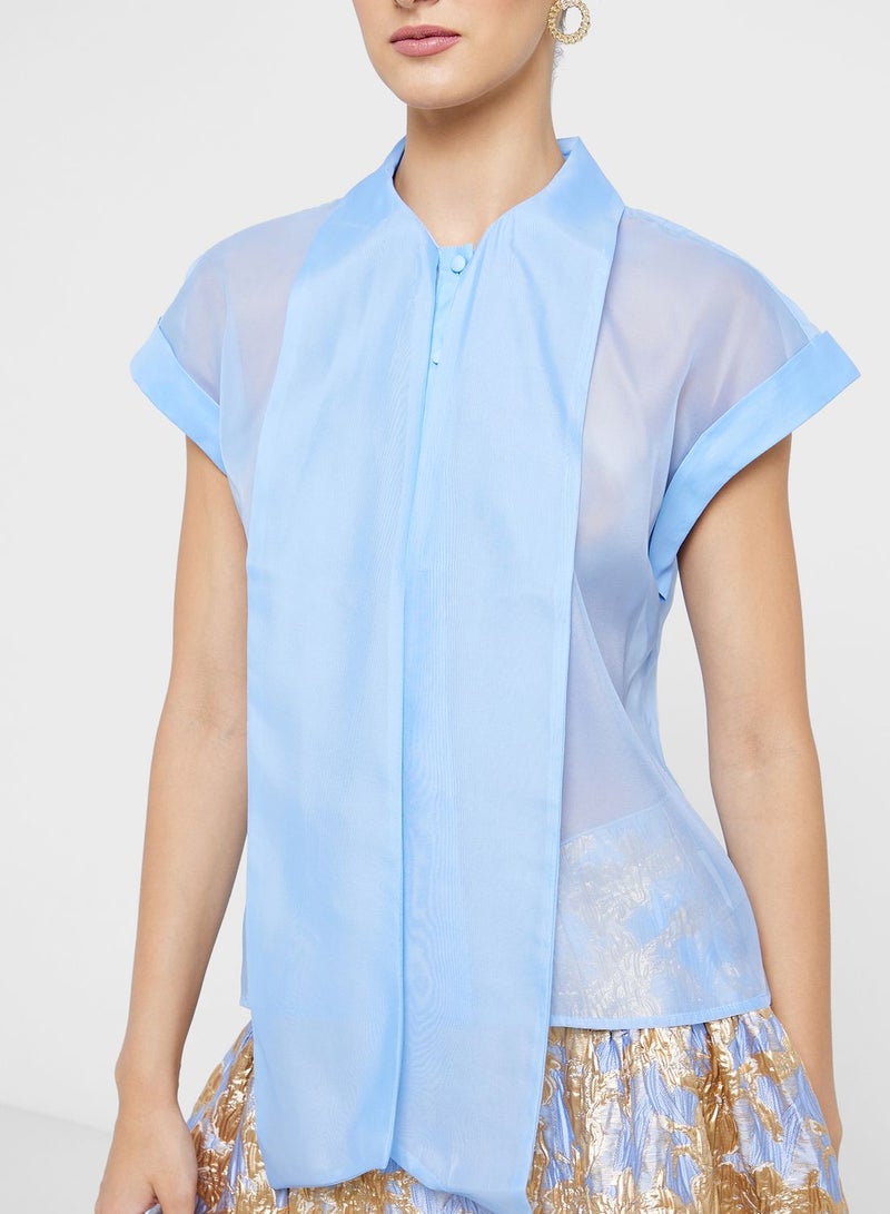 Tie Detail Top