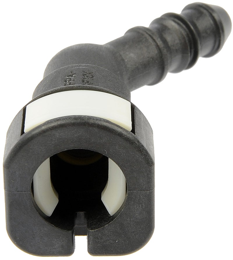 Dorman دورمان 800-122 مشبك تثبيت خط الوقود 5/16 بوصة من الصلب إلى 5/16 بوصة من النايلون مع انحناء 45 درجة، عبوة 2 - Image 2