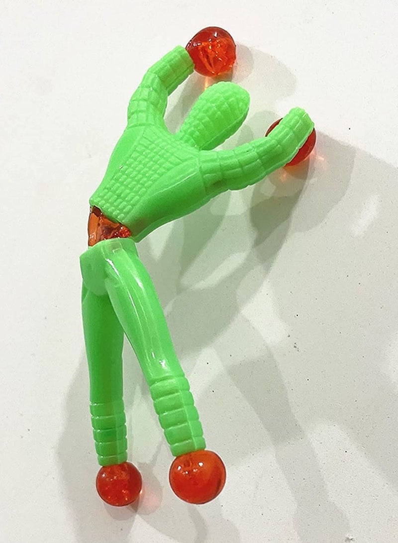 Sticky Window Crawler Men Stretchy Sticky Wall Climbers Sticky Men Wall Climbers Stretchy Sticky Toys Window Crawler Toys Party Bag Fillers for Party Favor Home Kids 16 Pcs - Image 3