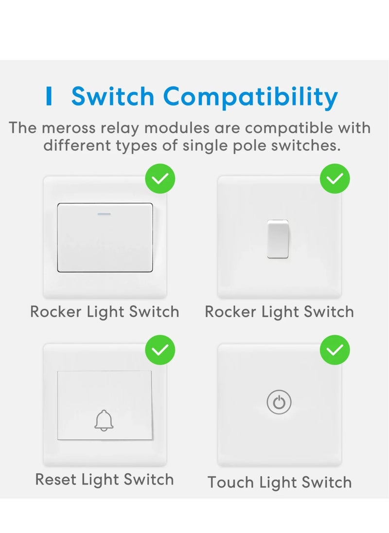 meross - Meross Smart In-Wall Switch-MSS810HK-UN - Image 1