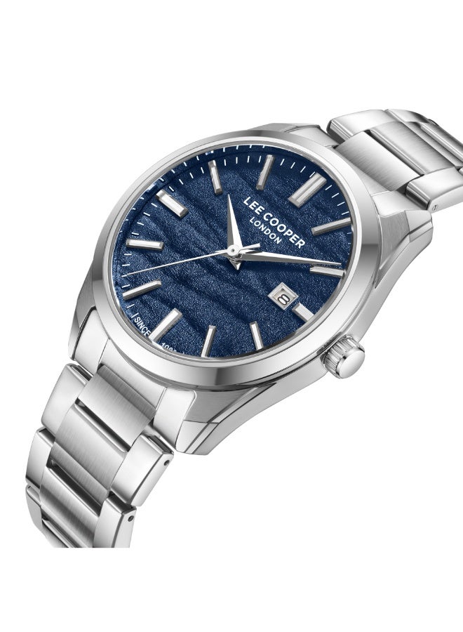 Lee Cooper ساعة معدنية أنالوج للرجال LC08231.390 - 41 مم - Image 5